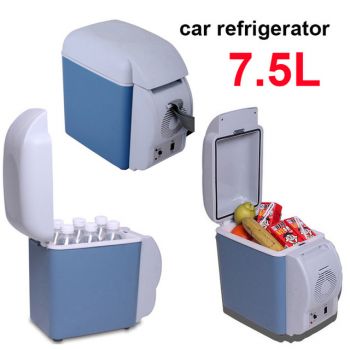 7.5LTR 12V Portable Car Cooler Warming Mini Travel Fridge Camping Refrigrator